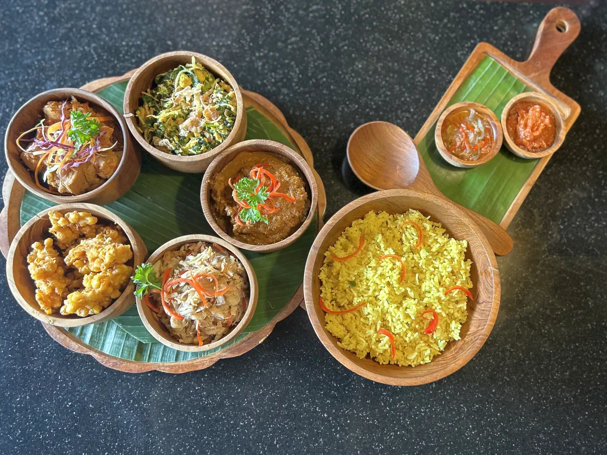Royal Indonesian Menu